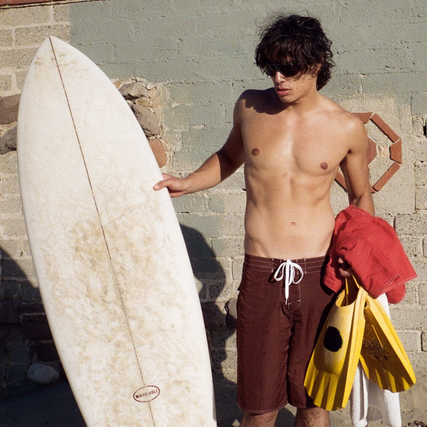 STOCK BOARDSHORTS - RED