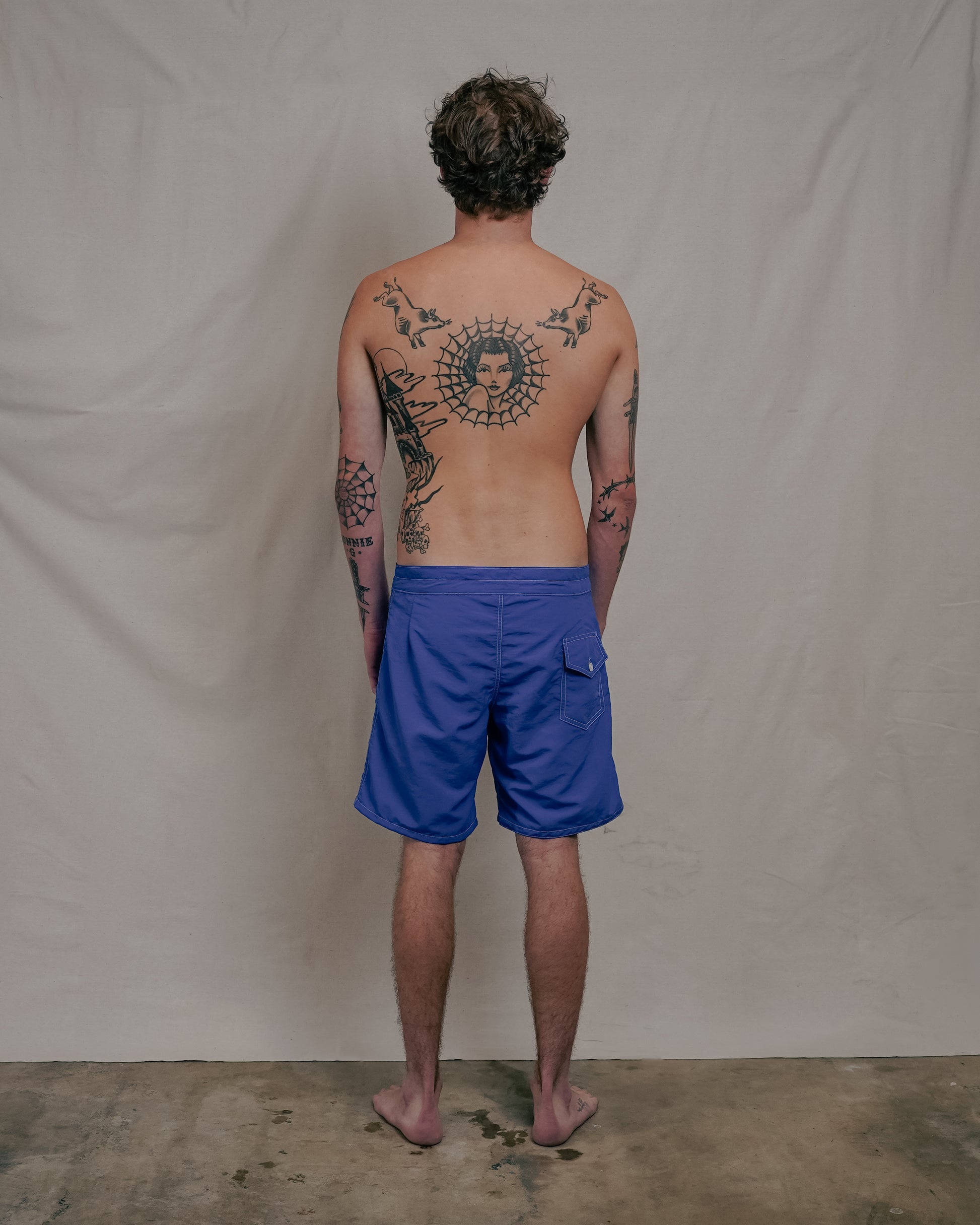low tide boardshorts - blue