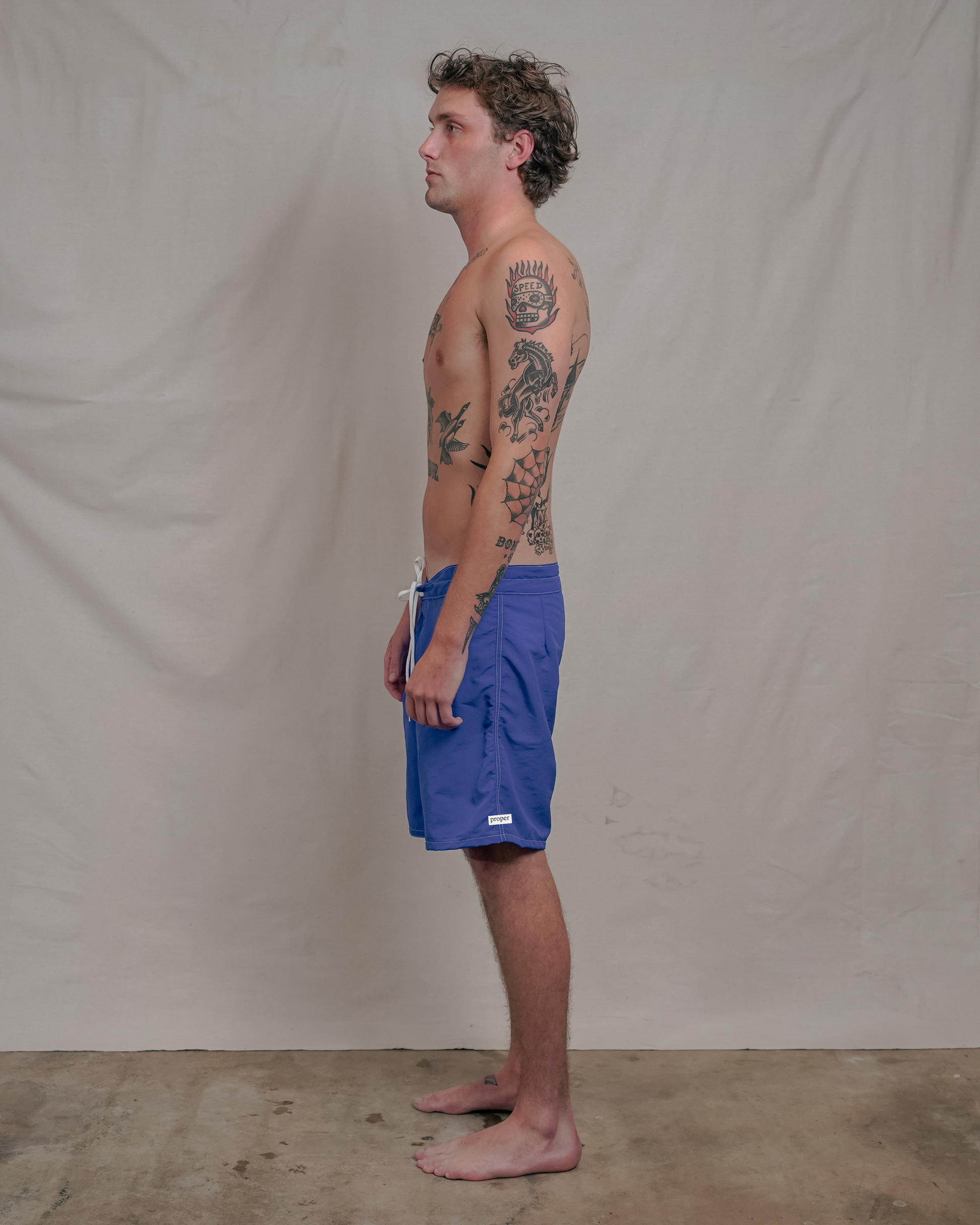 low tide boardshorts - blue
